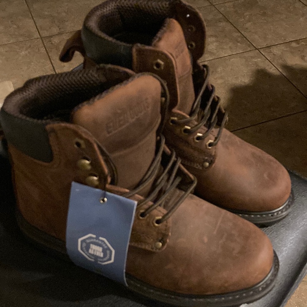 Everboots Dark Brown Men's Boots Size 9W EB622EE